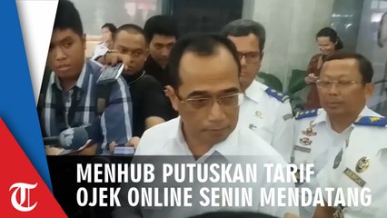 Senin, Menhub Budi Putuskan Tarif Ojek Online