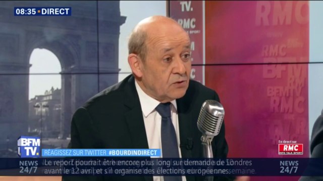 Jean-Yves Le Drian: Ce n'est pas à l'Union européenne de régler la crise politique britannique