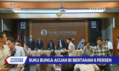 Bank Indonesia Pertahankan Suku Bunga Acuan di Level 6%