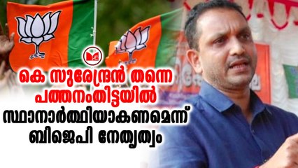 K Surendran കെ സുരേന്ദ്രന്റെ പേര് പട്ടികയിൽ ഇല്ലാതിരുന്നത് അണികളെ ഞെട്ടിച്ചിരിക്കുകയാണ്