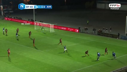 Frappe captée par le gardien