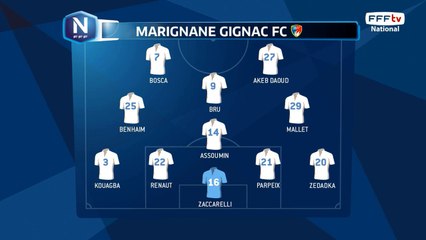 Interview entraineur de Marignane