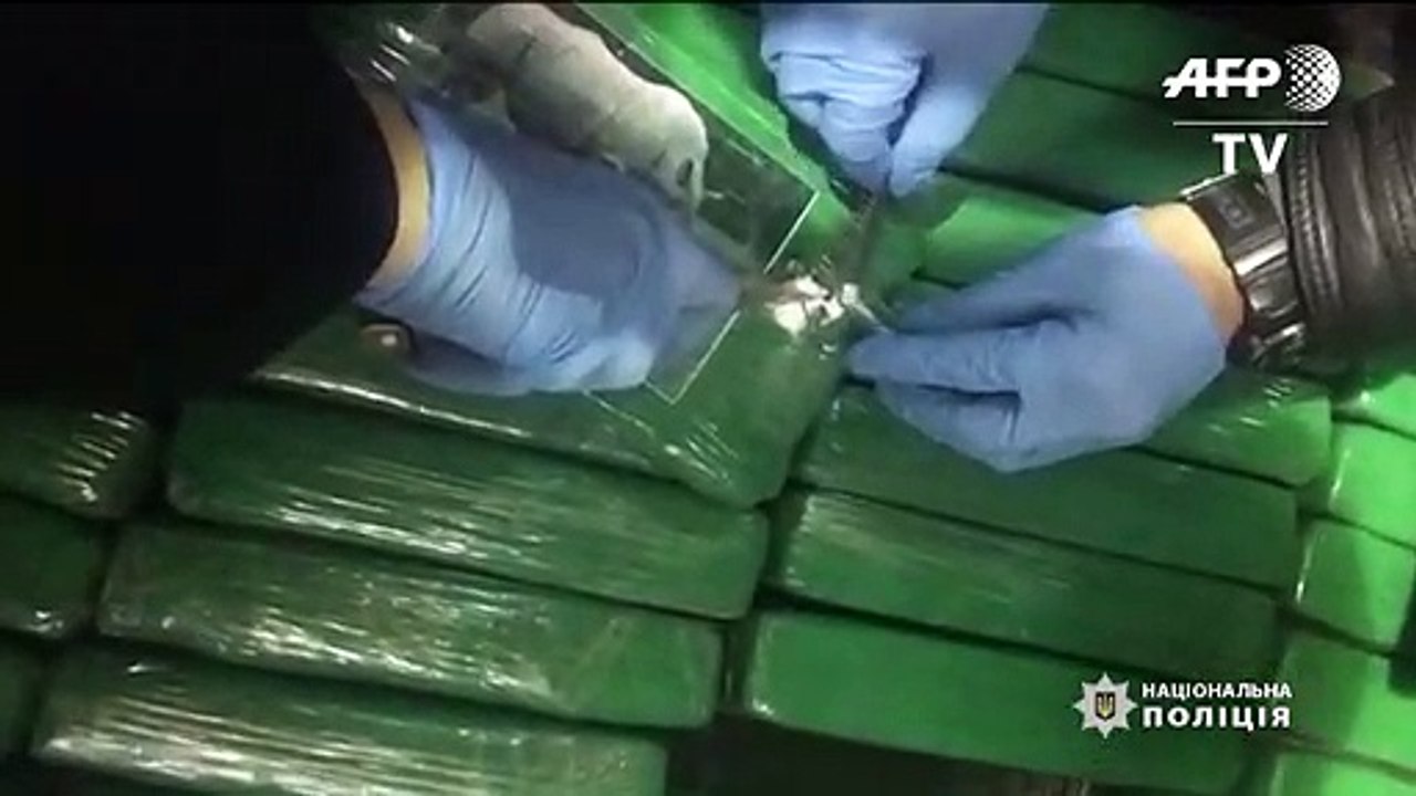 ضبط كوكايين بقيمة تتخطى 50 مليون دولار في أوكرانيا