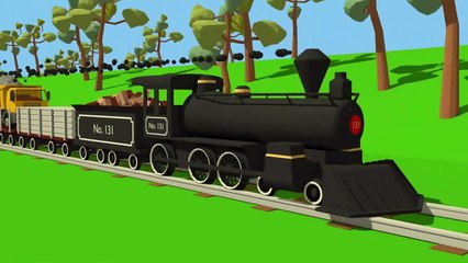 Train for Kids.Truck Excavator | Construction of the Train Station | Video for Bayby | Bajka koparka