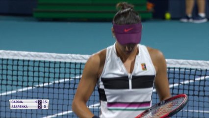 Miami - Garcia domine Azarenka