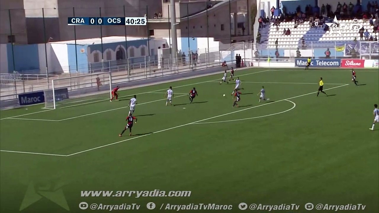 بطولة_إتصالات_المغرب|د.22| شباب الريف الحسيمي 0-1 أولمبيك آسفي سيف الدين الكحلاوي في الدقيقة 41
