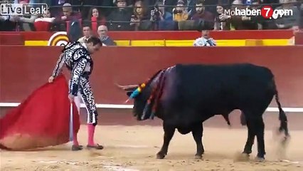 Dehşet dolu anlar! Matador dengesini kaybedince... - Video 7
