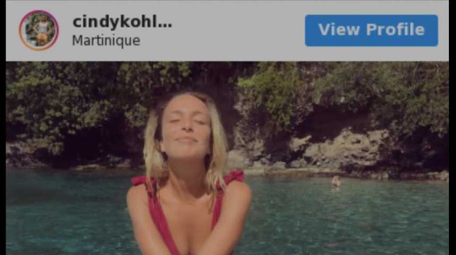 Cindy de Koh-Lanta bronze seins nus en pleine aventure