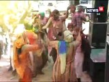 पुलिसकर्मियों ने मनाई होली, डीजे पर किया जमकर डांस- Policemen celebrated Holi in alwar