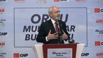 Kılıçdaroğlu: 'Türkiye Cumhuriyeti topraklarında yapılan ilk seçim 1800'lerde yapılan bir muhtarlık seçimidir' - ORDU