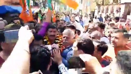 Jugal Kishore Sharma nominations filed for Jammu-Poonch constituency   Lok Sabha Election 2019