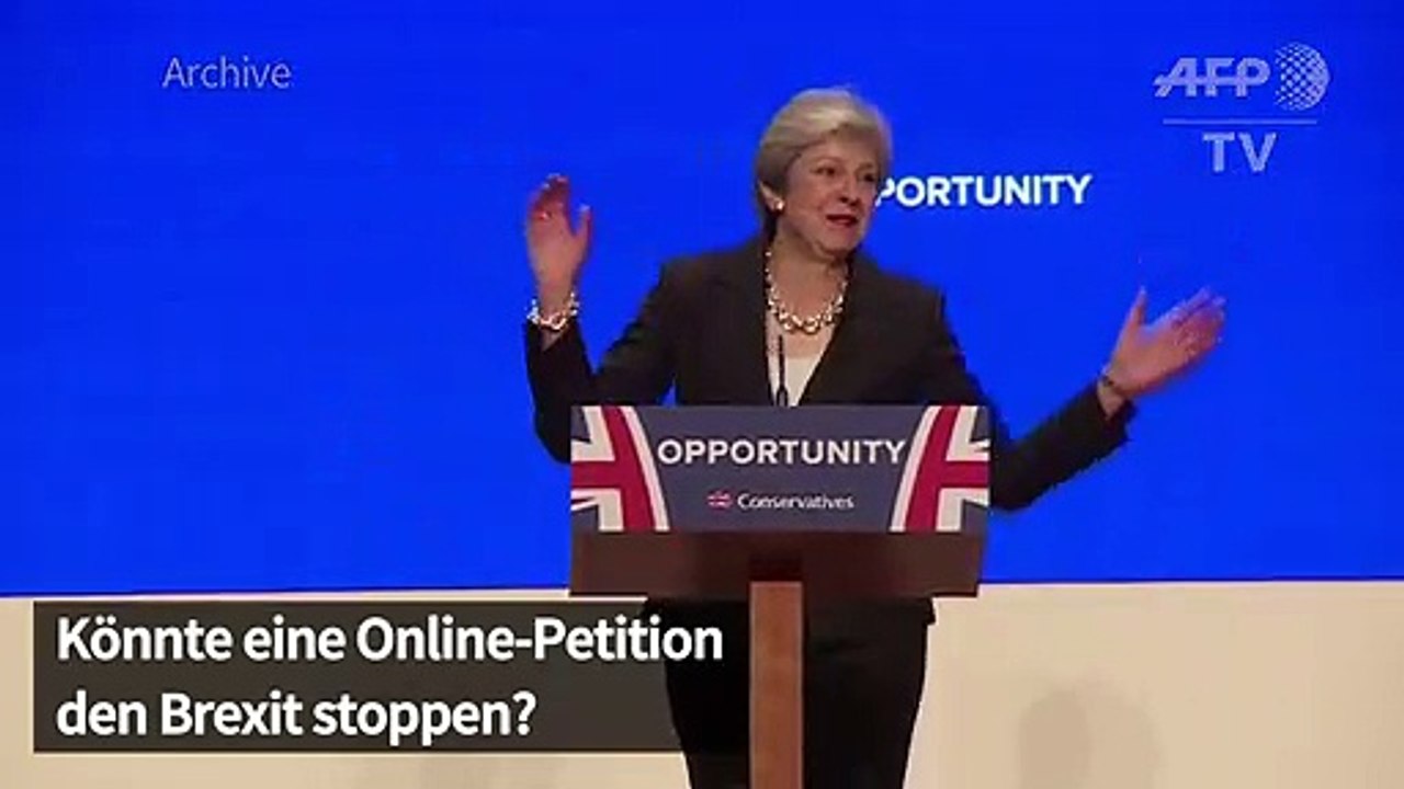 Anti-Brexit-Petition wird zum Hit
