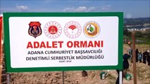 Hükümlüler Adalet Ormanı'na Fidan Dikti