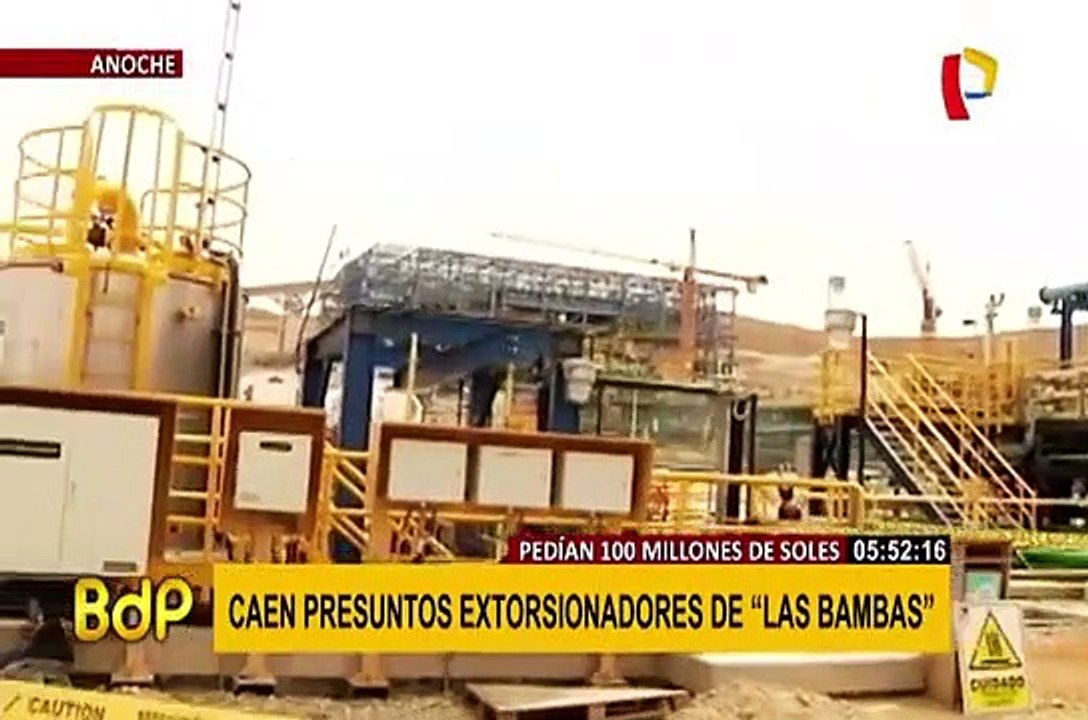 Caso Las Bambas: detienen a hermanos que integrarían banda de extorsionadores