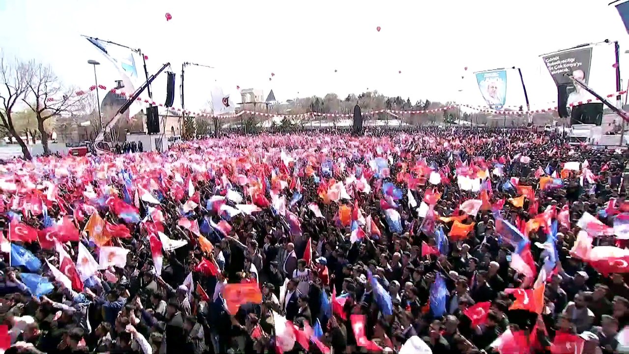 AK Parti Konya mitingi - Çevre ve Şehircilik Bakanı Murat Kurum - KONYA