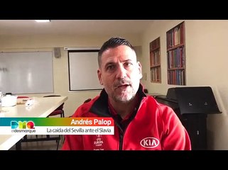 Palop, sus dos copas de la UEFA y la eliminación del Sevilla ante el Slavia