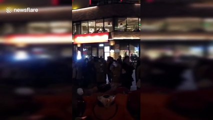 Hundreds queue overnight to donate blood for people injured in Jiangsu chemical factory explosion