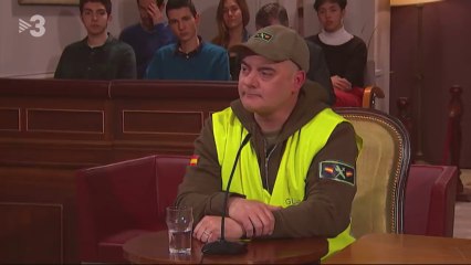 'Sketch' del programa 'Polònia' sobre la declaración de los guardias civiles en el juicio sobre el 'procés'.