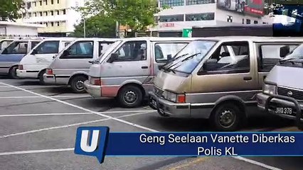 Curi van peniaga pasar malam, Geng Seelaan Vannete ditahan