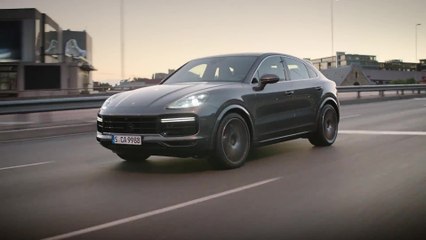 Porsche Cayenne Turbo Coupé Driving Video