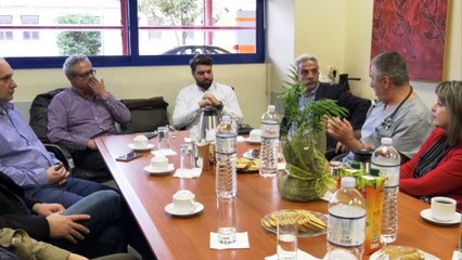 Ο Δημήτρης Αναγνωστάκης στο Νοσοκομείο Λαμίας