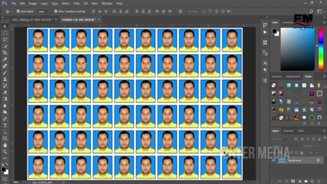 How to make Auto Size Photo in Photoshop | Photoshop In Nepali 2019