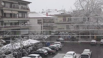 One day with snow [Sony FDR AX53]..4/1/2019