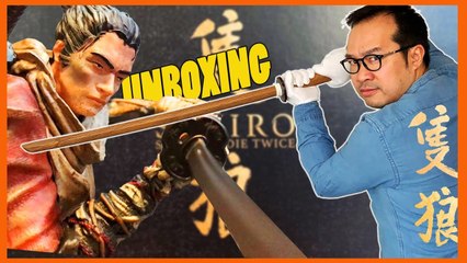 Video herunterladen: SEKIRO : notre UNBOXING du Collector à 110€ avec la statue !