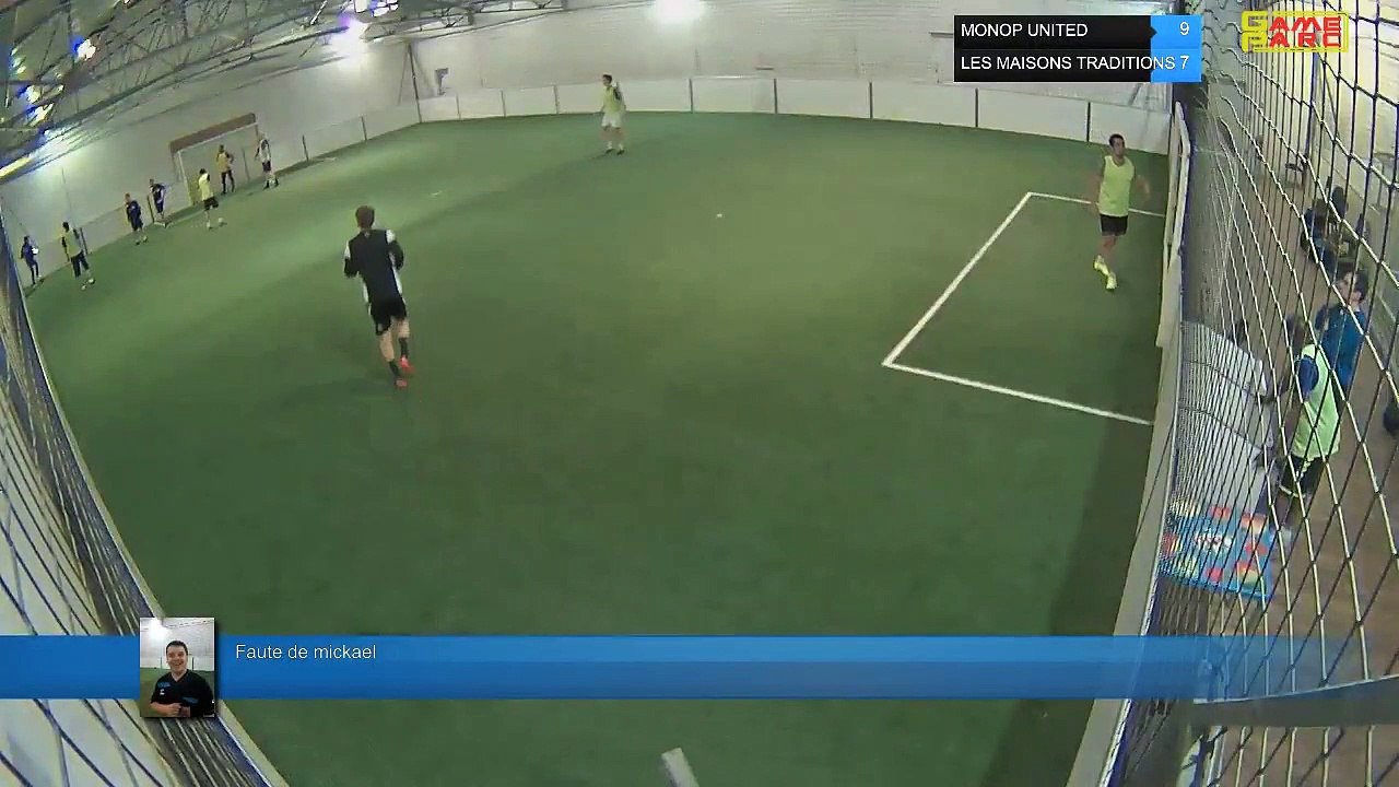 Faute de mickael - MONOP UNITED  Vs LES MAISONS TRADITIONS  - 21/03/19 19:00 - LIGUE 3