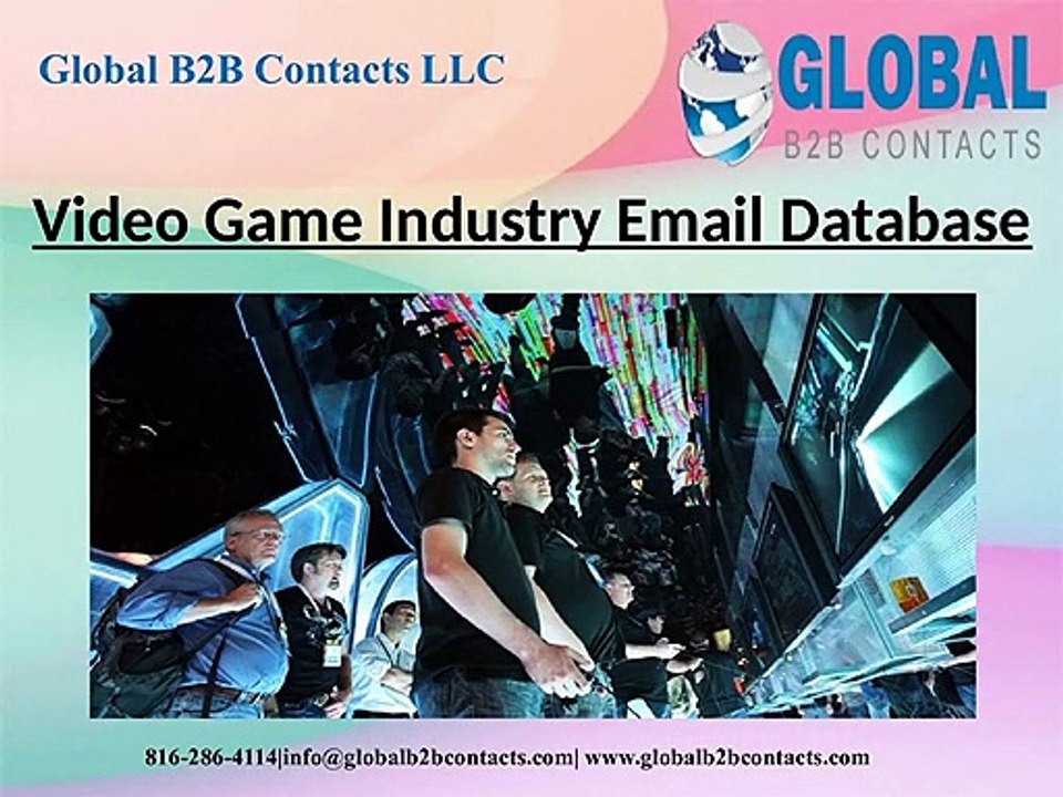 Video Game Industry Email Database