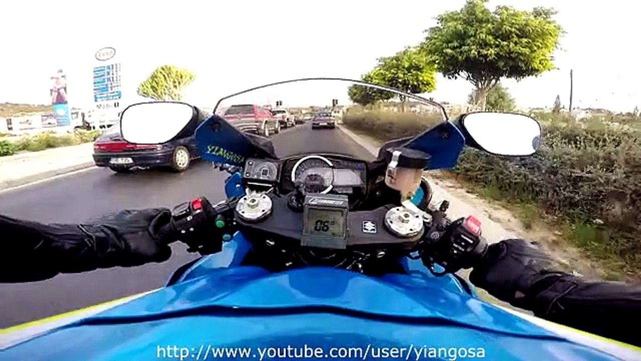 Suzuki GsxR 1000 VS Anything it Rolls
