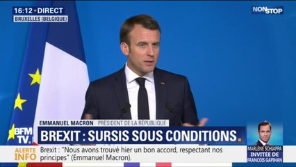 Download Video: Pour Emmanuel Macron, le référendum britannique sur le brexit s'est fait 