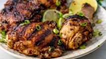 Spicy Jerk Chicken Is Marinated For Extra Flavor