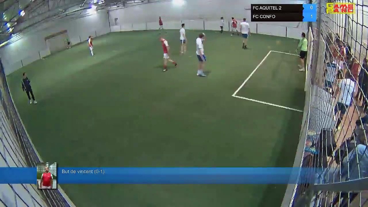 But de vincent (0-1) - FC AQUITEL 2 Vs FC CONFO  - 21/03/19 21:00 - LIGUE 4  - Poitiers Game Parc