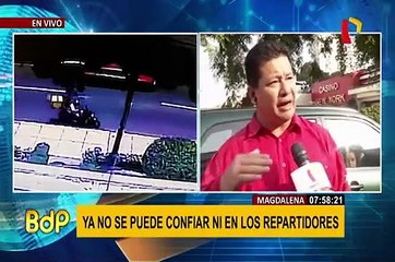 Delincuentes se hacen pasar como repartidores para robar