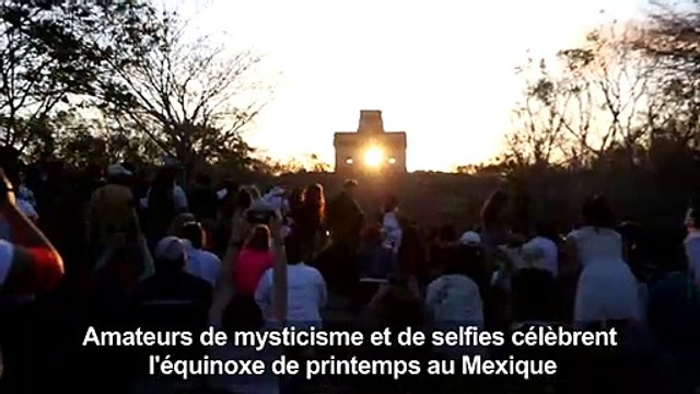 Le Mexique célèbre l'équinoxe de printemps sur ses sites Mayas
