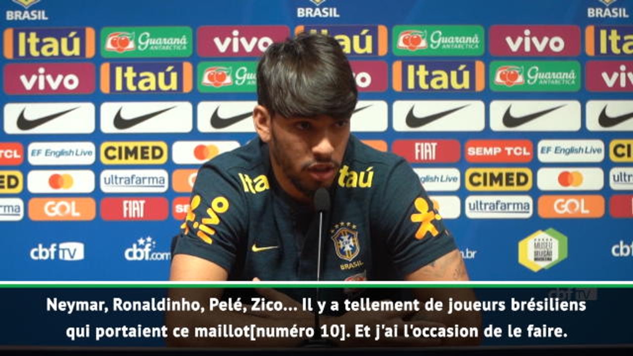 Brésil - Paqueta : "Neymar, Ronaldinho, Pelé, Zico...le numéro 10 a une grande importance"