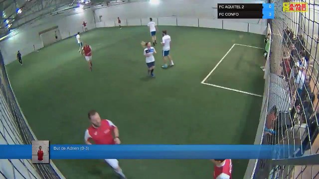 But de Adrien (0-3) - FC AQUITEL 2 Vs FC CONFO - 21/03/19 21:00 - LIGUE 4 - Poitiers Game Parc