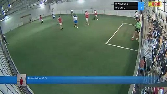 But de Adrien (0-6) - FC AQUITEL 2 Vs FC CONFO - 21/03/19 21:00 - LIGUE 4 - Poitiers Game Parc