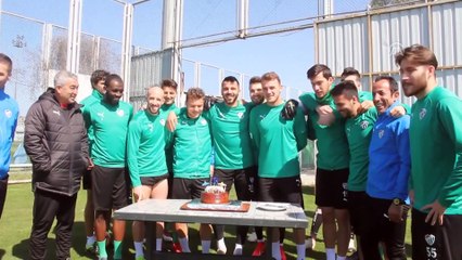 Bursaspor'da Aytemiz Alanyaspor maçı hazırlıkları  - BURSA