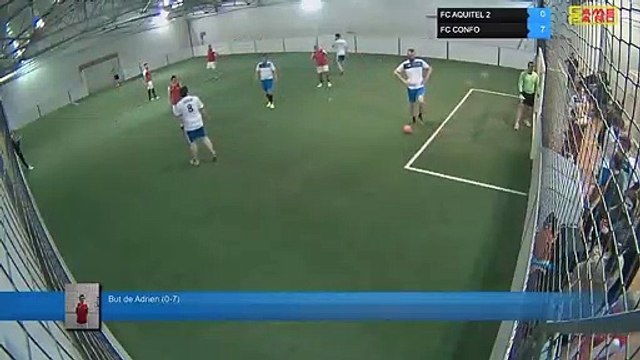 But de Adrien (0-7) - FC AQUITEL 2 Vs FC CONFO - 21/03/19 21:00 - LIGUE 4 - Poitiers Game Parc