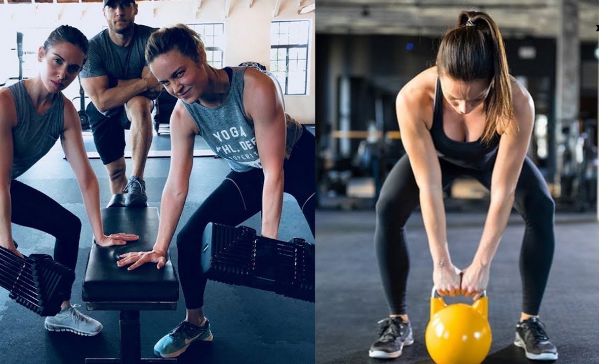 Brie Larson -training body hard for CAPTAIN MARVEL 2019