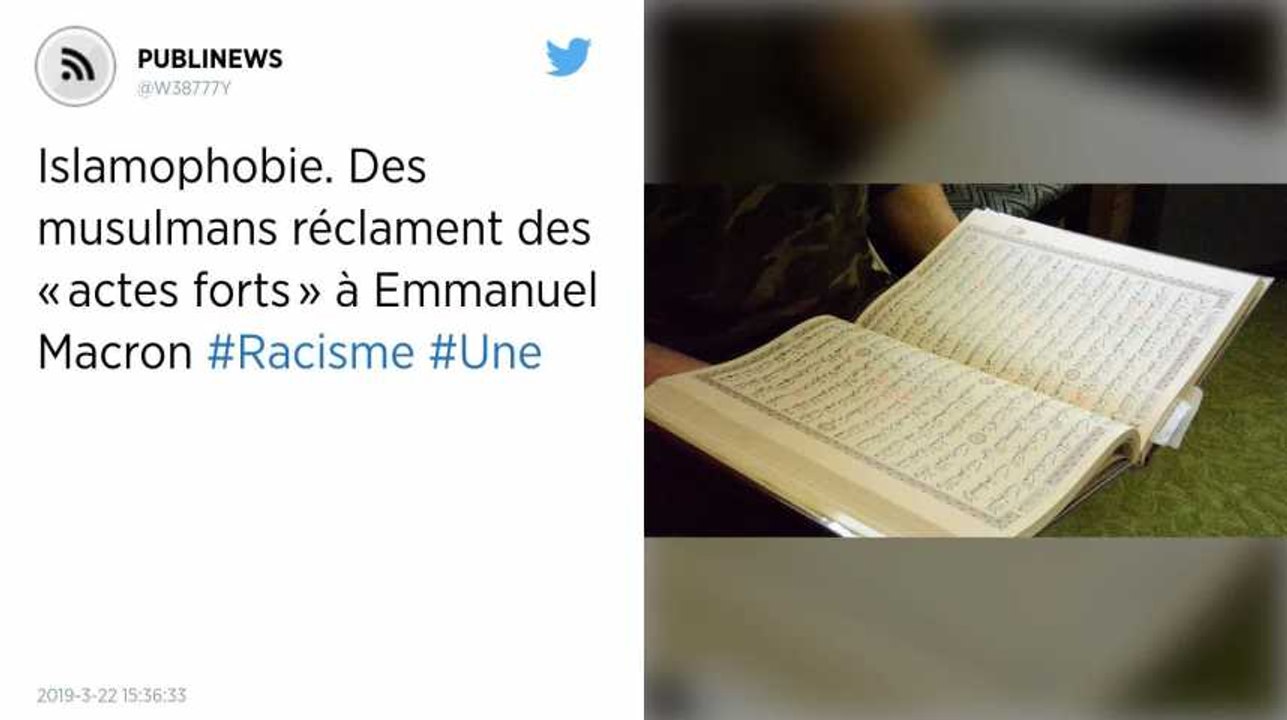 Islamophobie. Des musulmans réclament des « actes forts » à Emmanuel Macron