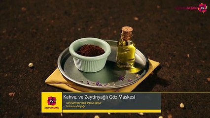 Kahve ve Zeytinyağı ile Göz Maskesi Tarifi
