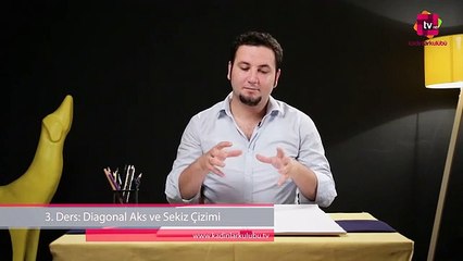 Diagonal Aks Çizimi