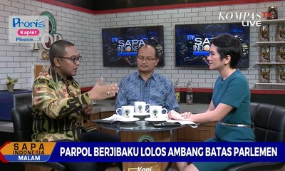 Dialog: Parpol Berjibaku Lolos Ambang Batas Parlemen (3)