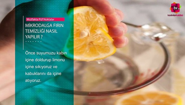 Mikrodalga Fırın Temizliği Nasıl Yapılır?