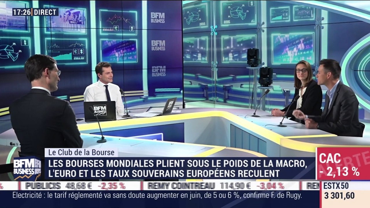 Le Club de la Bourse: Axel Botte, Florence Barjou, Alain du Brusle et Vincent Ganne - 22/03