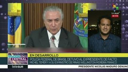 Brasil: Policía Federal detiene al expresidente de facto Michel Temer