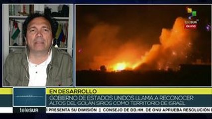 Pérez: Altos del Golán sirio es una fuente de agua para Israel